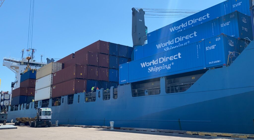 World Direct Shipping, con sede en Port Manatee, pone en servicio un nuevo buque para ampliar sus servicios con México